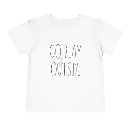 Toddler Short Sleeve Tee - "Sacred Childhood" Inspirational Tee for Little Dreamers, Kids Gift, Birthday, Playtime, Everyday Wear