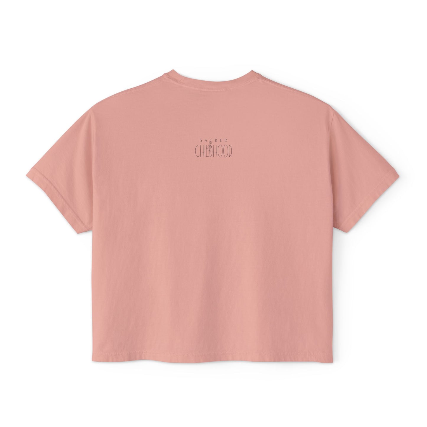 Women's Boxy Tee - GO PLAY OUTSIDE, Casual Summer Tee, Outdoor Adventure Shirt, Gift for Nature Lovers, Soft Cotton Top