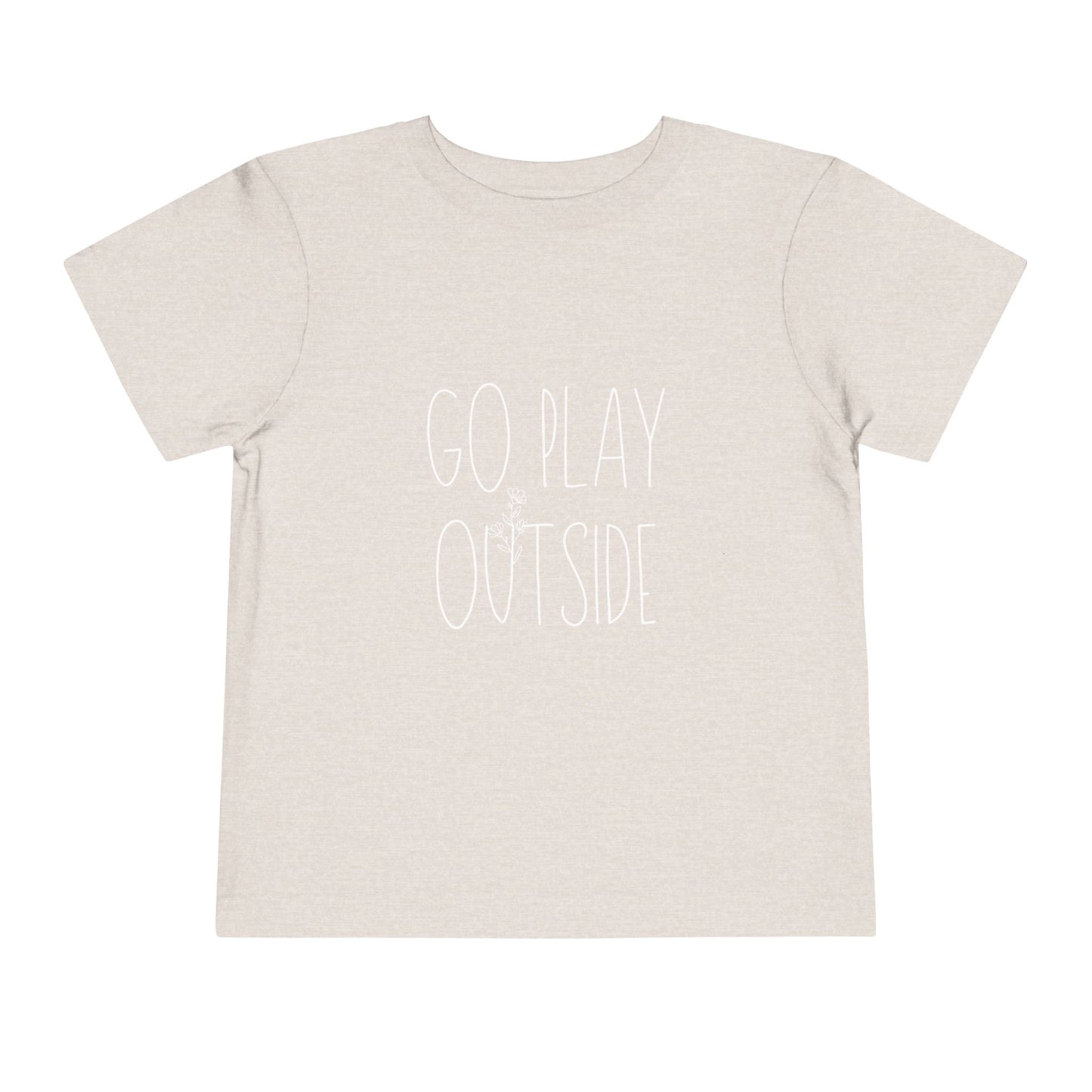 Toddler Short Sleeve Tee - "Sacred Childhood" Inspirational Tee for Little Dreamers, Kids Gift, Birthday, Playtime, Everyday Wear