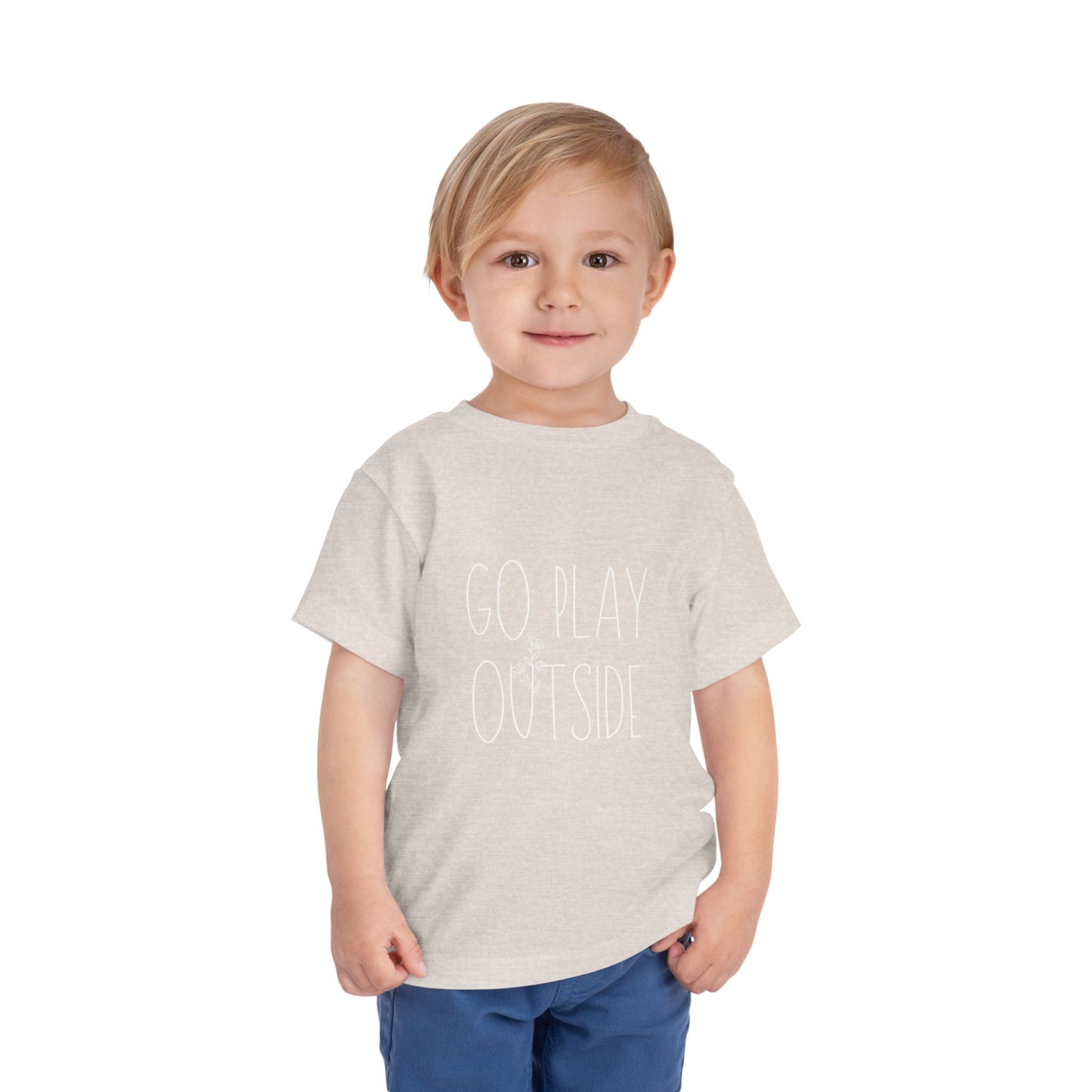 Toddler Short Sleeve Tee - "Sacred Childhood" Inspirational Tee for Little Dreamers, Kids Gift, Birthday, Playtime, Everyday Wear