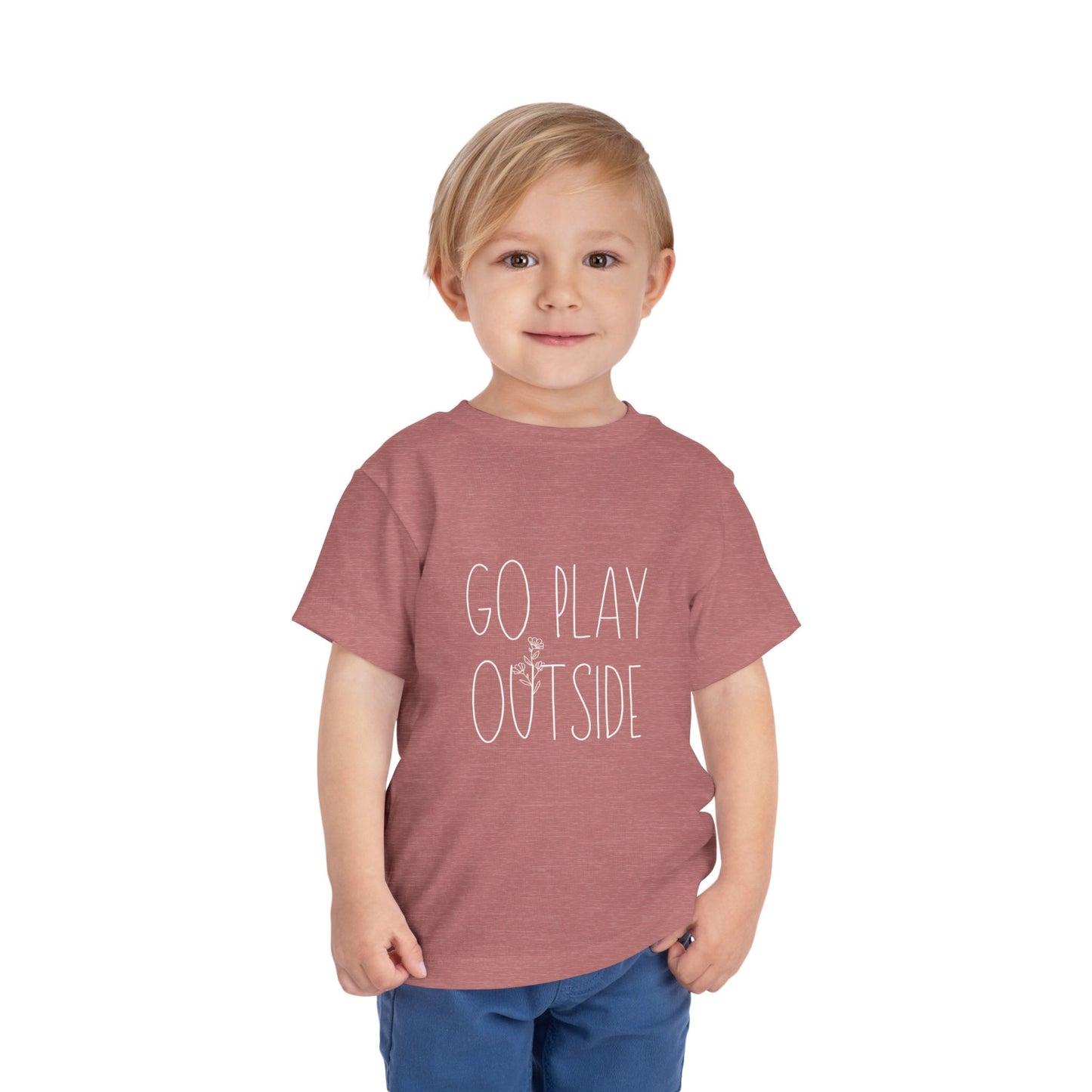 Toddler Short Sleeve Tee - "Sacred Childhood" Inspirational Tee for Little Dreamers, Kids Gift, Birthday, Playtime, Everyday Wear