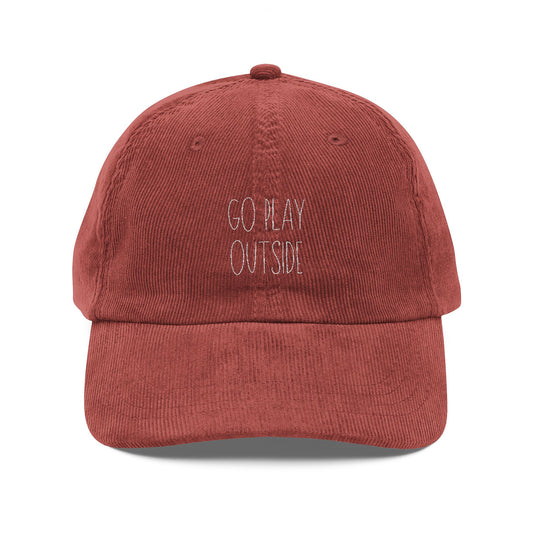 Vintage Corduroy Cap