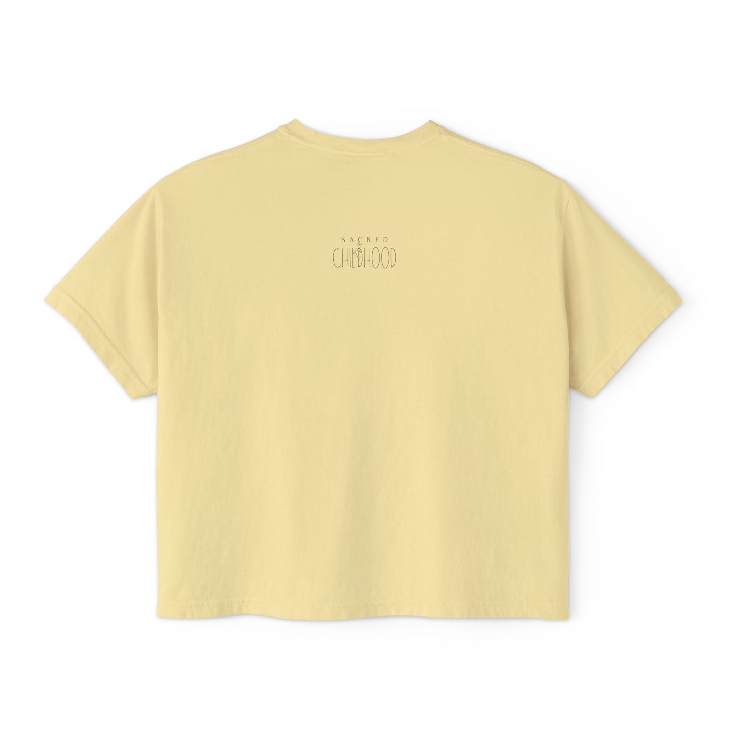 Women's Boxy Tee - GO PLAY OUTSIDE, Casual Summer Tee, Outdoor Adventure Shirt, Gift for Nature Lovers, Soft Cotton Top