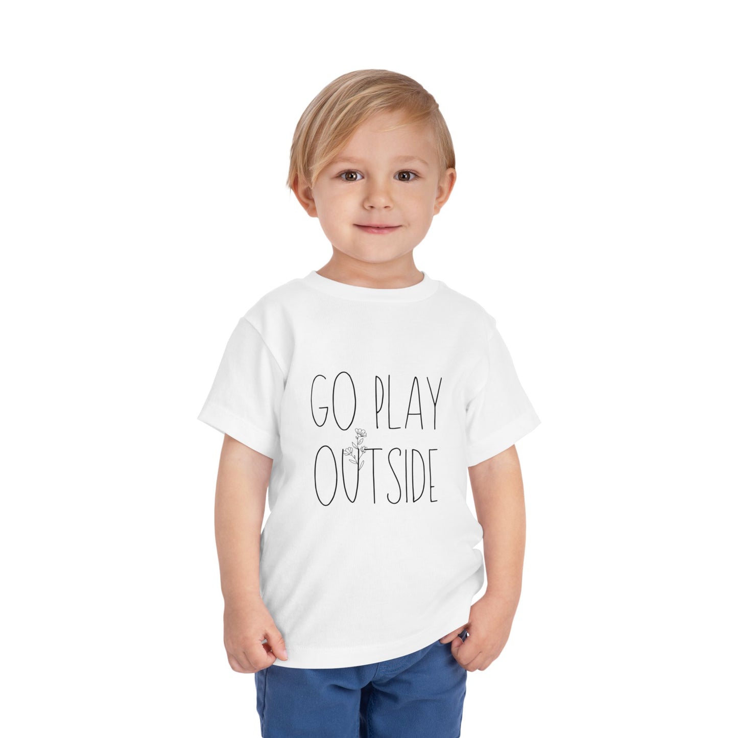 Toddler Short Sleeve Tee - "Sacred Childhood" Inspirational Tee for Little Dreamers, Kids Gift, Birthday, Playtime, Everyday Wear