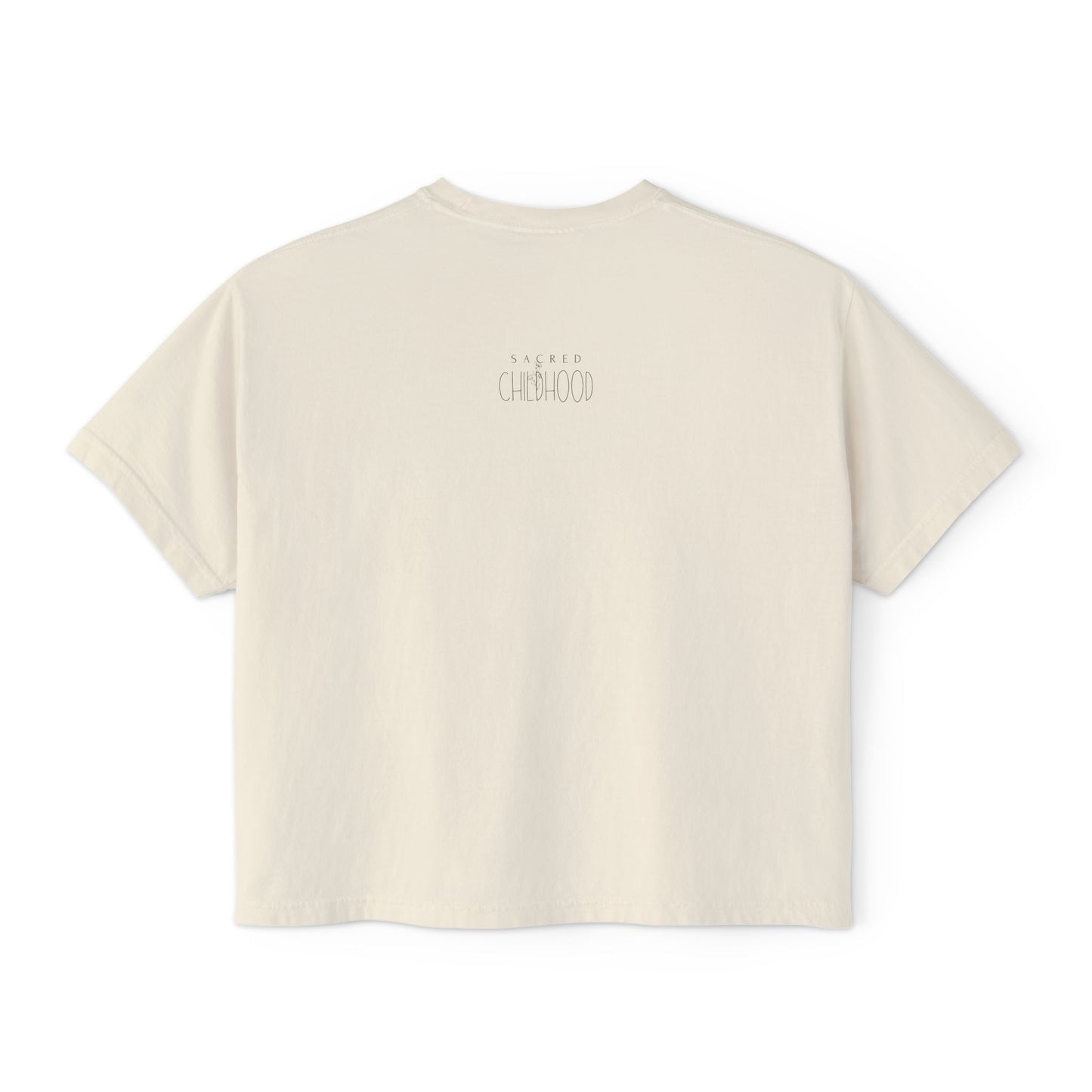 Women's Boxy Tee - GO PLAY OUTSIDE, Casual Summer Tee, Outdoor Adventure Shirt, Gift for Nature Lovers, Soft Cotton Top