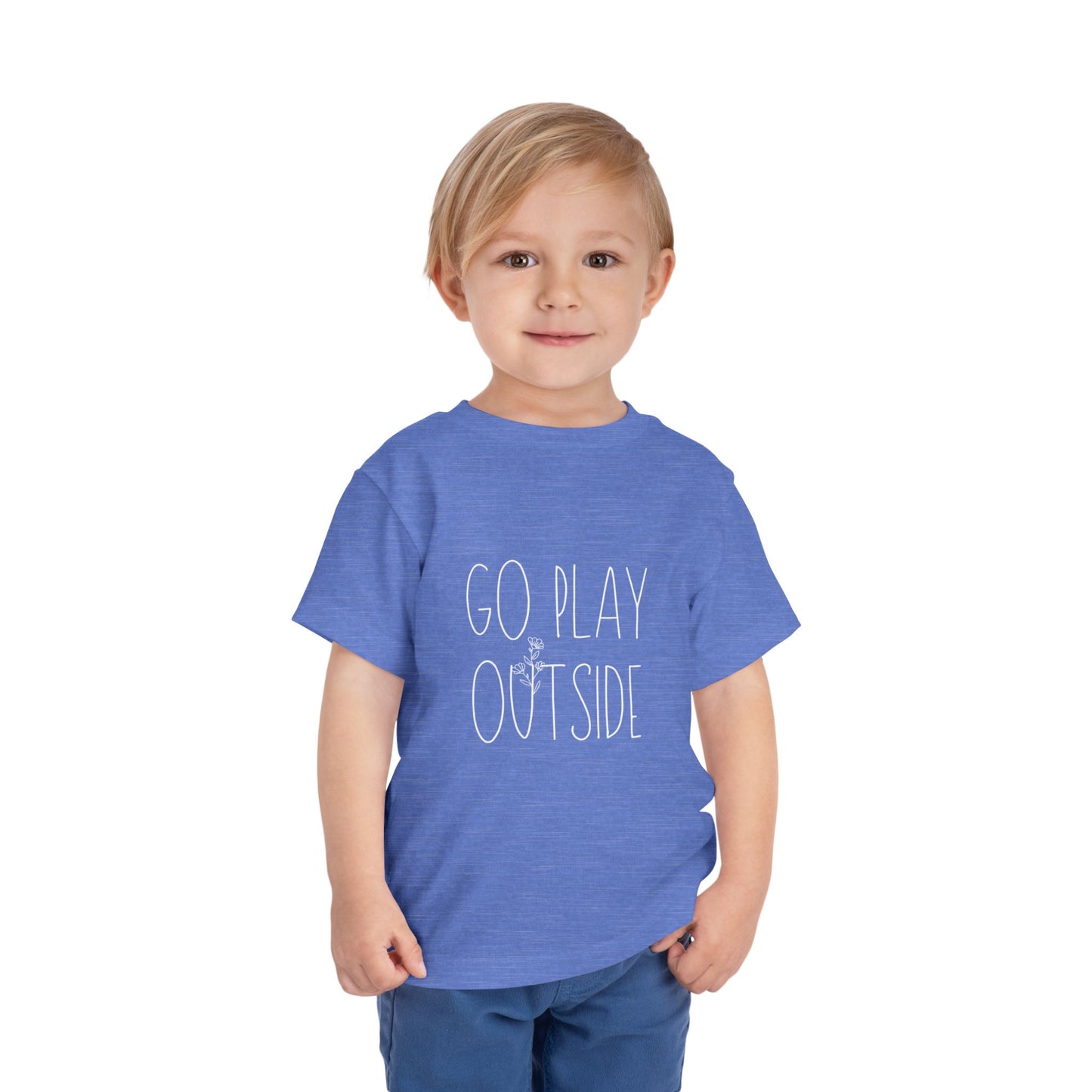 Toddler Short Sleeve Tee - "Sacred Childhood" Inspirational Tee for Little Dreamers, Kids Gift, Birthday, Playtime, Everyday Wear