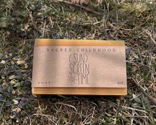 (SUN) SCREEN TIME - all natural bar soap