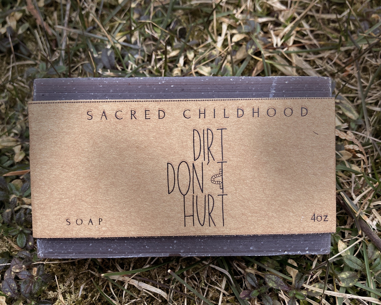 DIRT DONT HURT - all natural bar soap