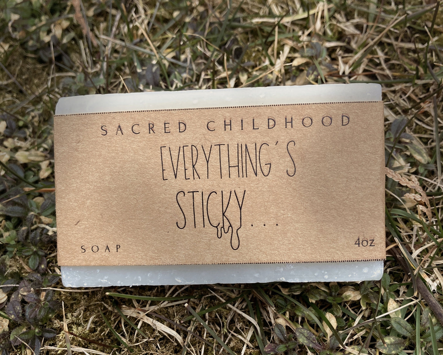 EVERYTHING'S STICKY - organic bar soap
