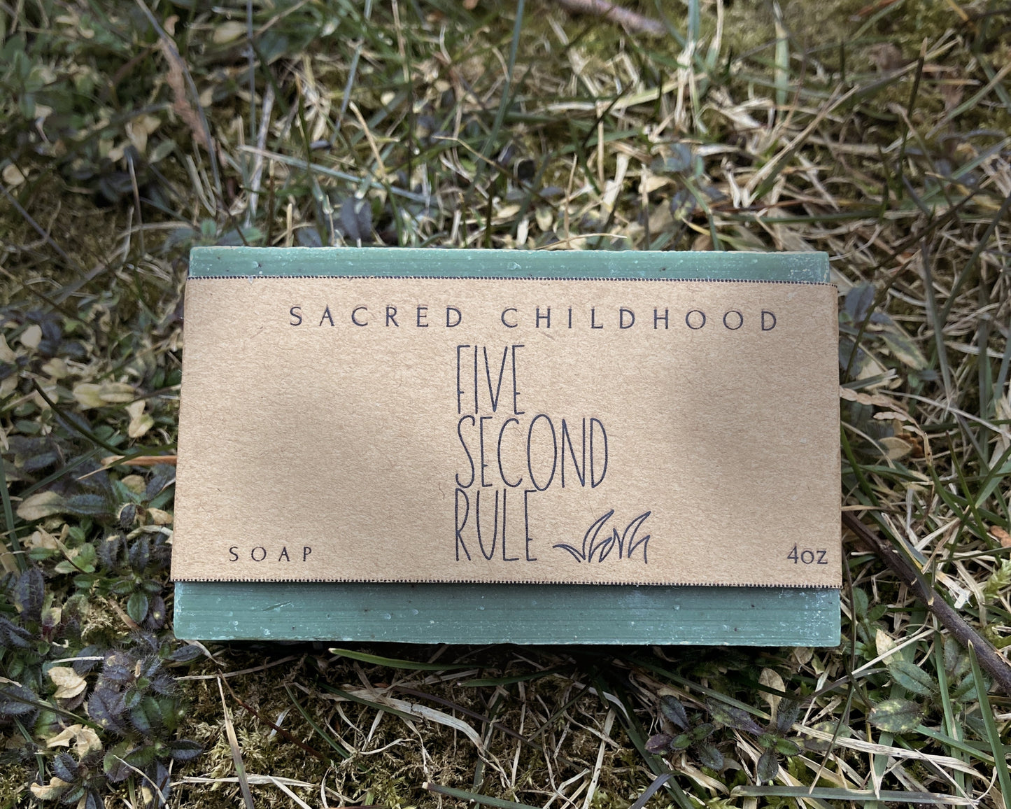 FIVE SECOND RULE - all natural bar soap